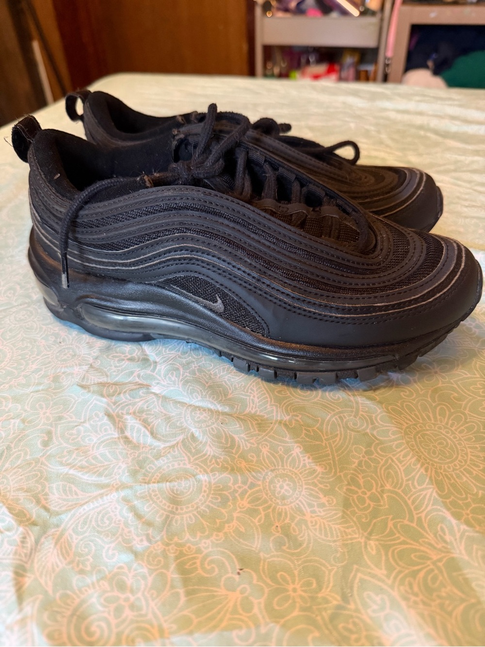 Nike Men’s Air Max 97 Sneakers - Black